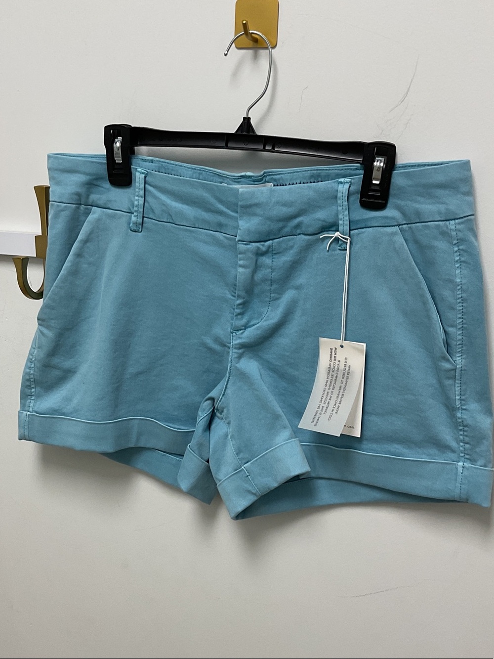 Dear John Light Blue Cuffed Women's Shorts